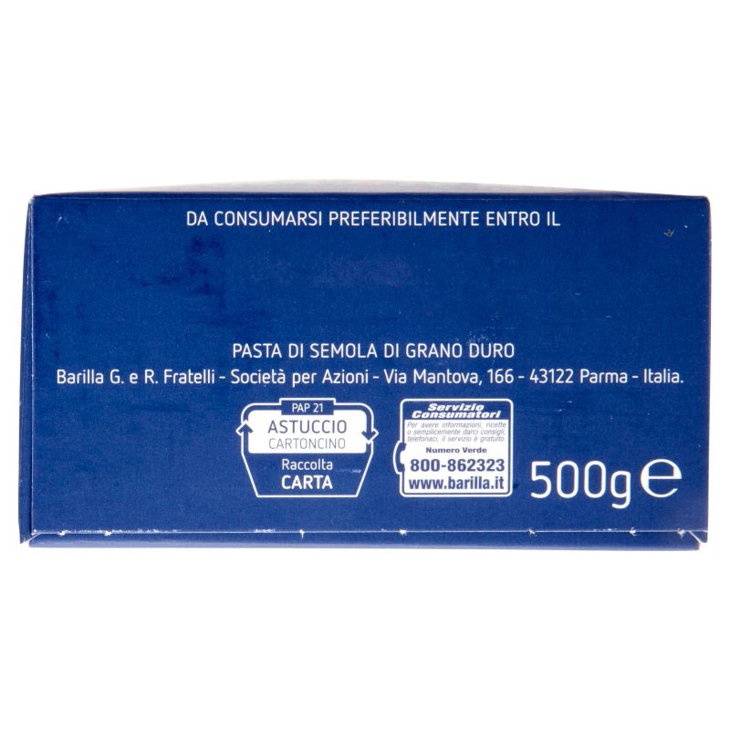 Barilla Pasta Puntine n.23 100% Grano Italiano 500 g