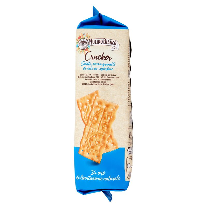 Mulino Bianco Cracker non Salati con Farina Sostenibile 500 g