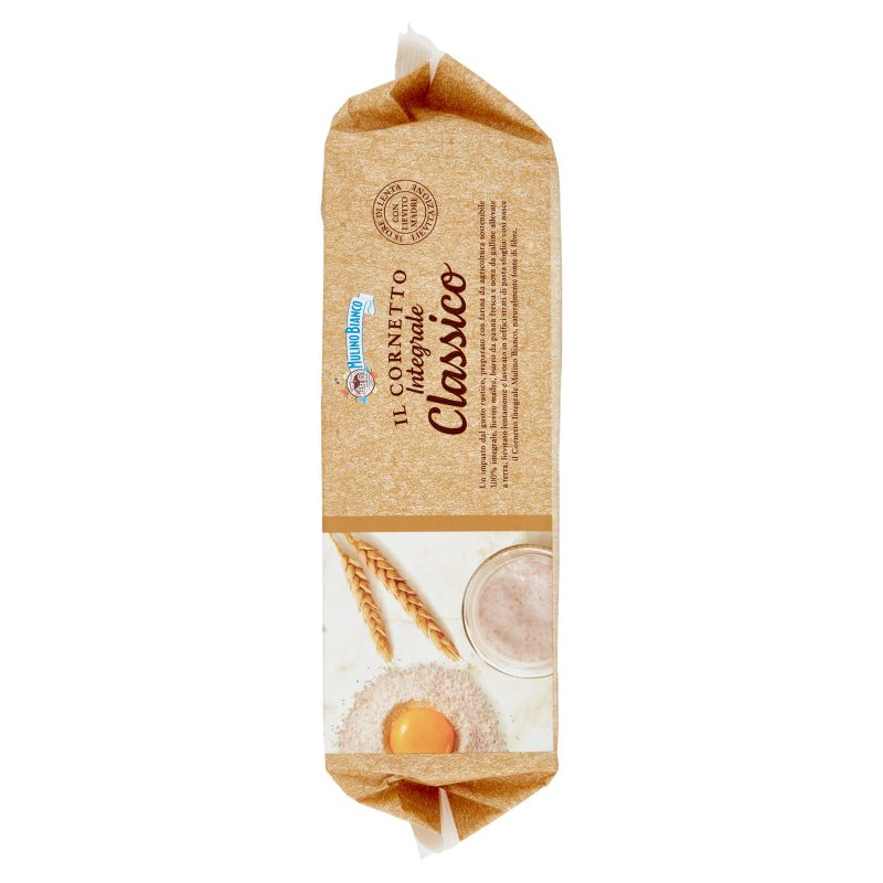 Mulino Bianco Cornetti Integrali Merenda con 100% Farina Integrale 6 pezzi 240g