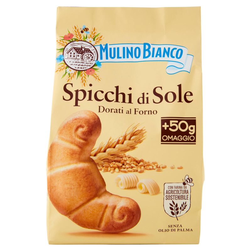 Mulino Bianco Spicchi di Sole Biscotti Dorati al Forno 400g