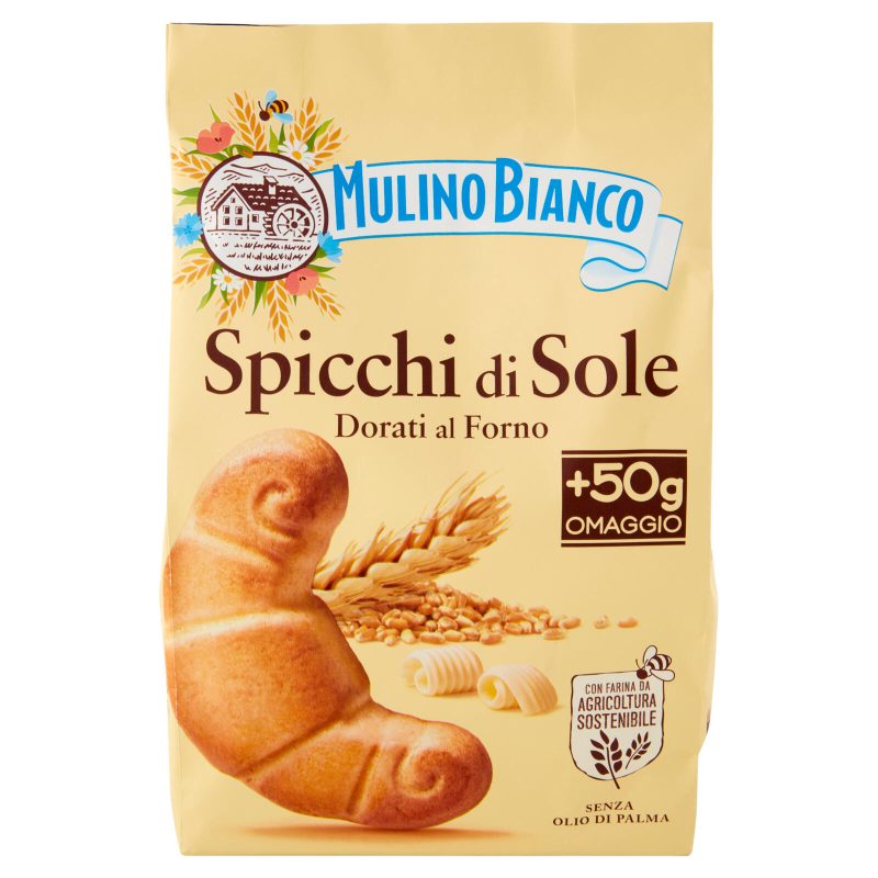 Mulino Bianco Spicchi di Sole Biscotti Dorati al Forno 400g