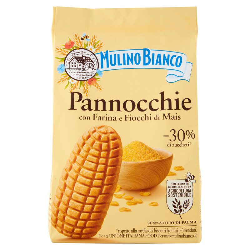 Mulino Bianco Pannocchie Biscotti con Farina di Mais 350g