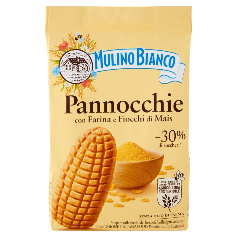 Mulino Bianco Pannocchie Biscotti con Farina di Mais 350g