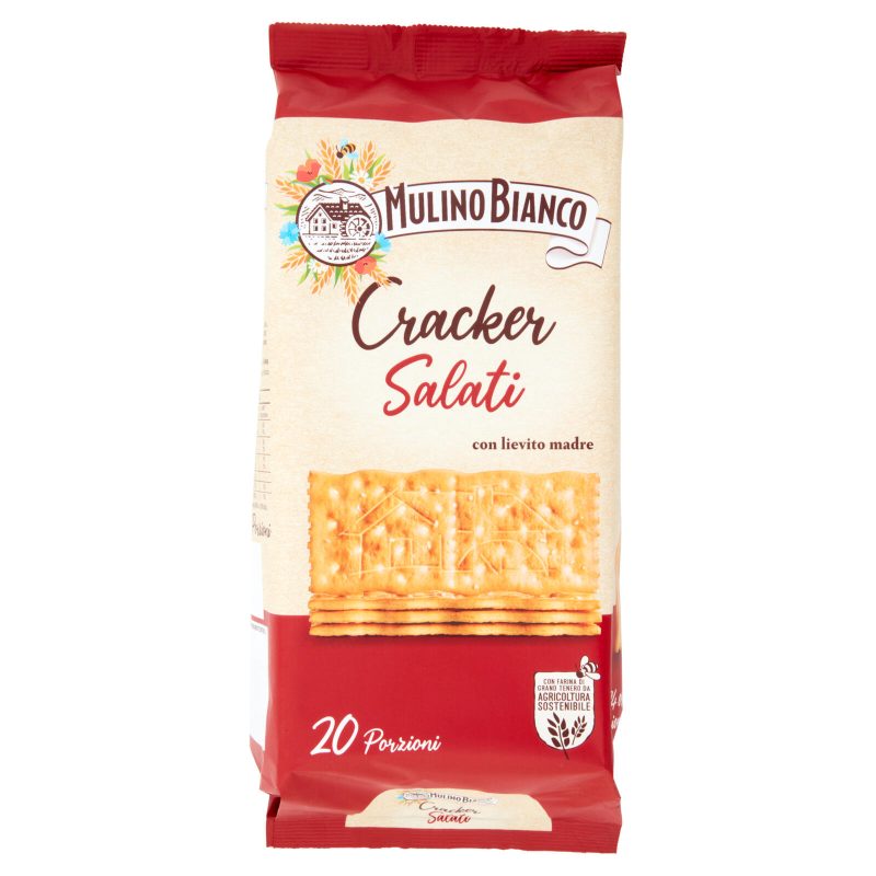 Mulino Bianco Cracker Salati con Farina Sostenibile 500 g