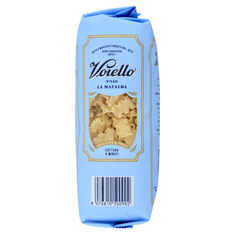 Voiello Pasta La Mafalda N°140 Grani 100% Italiani Trafilata Bronzo 500g