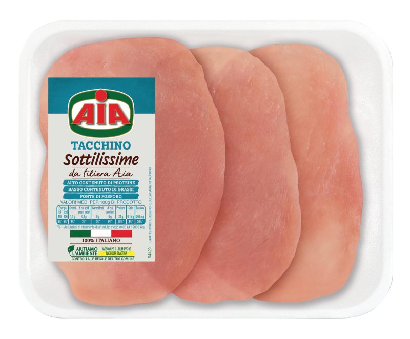 Aia Sottilissime di Fesa di Tacchino 200 g