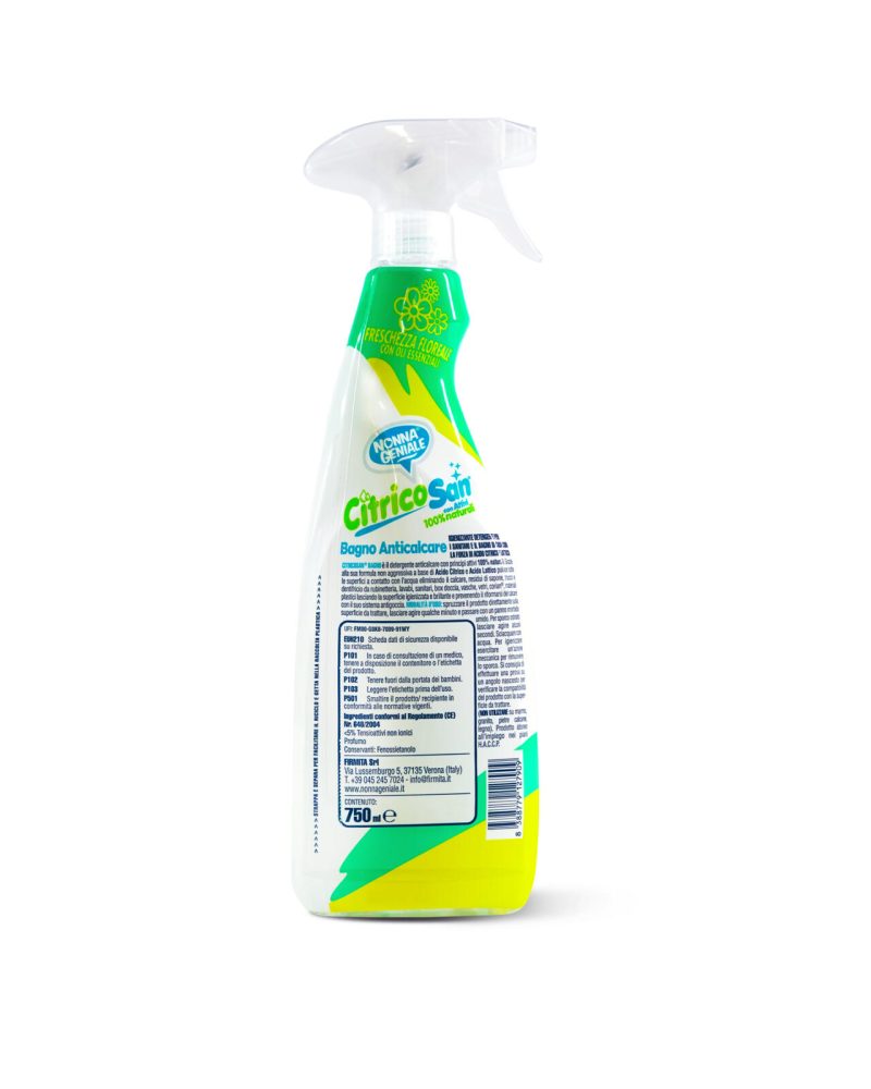 NONNA GENIALE CITRICOSAN BAGNO SPRAY ML 750