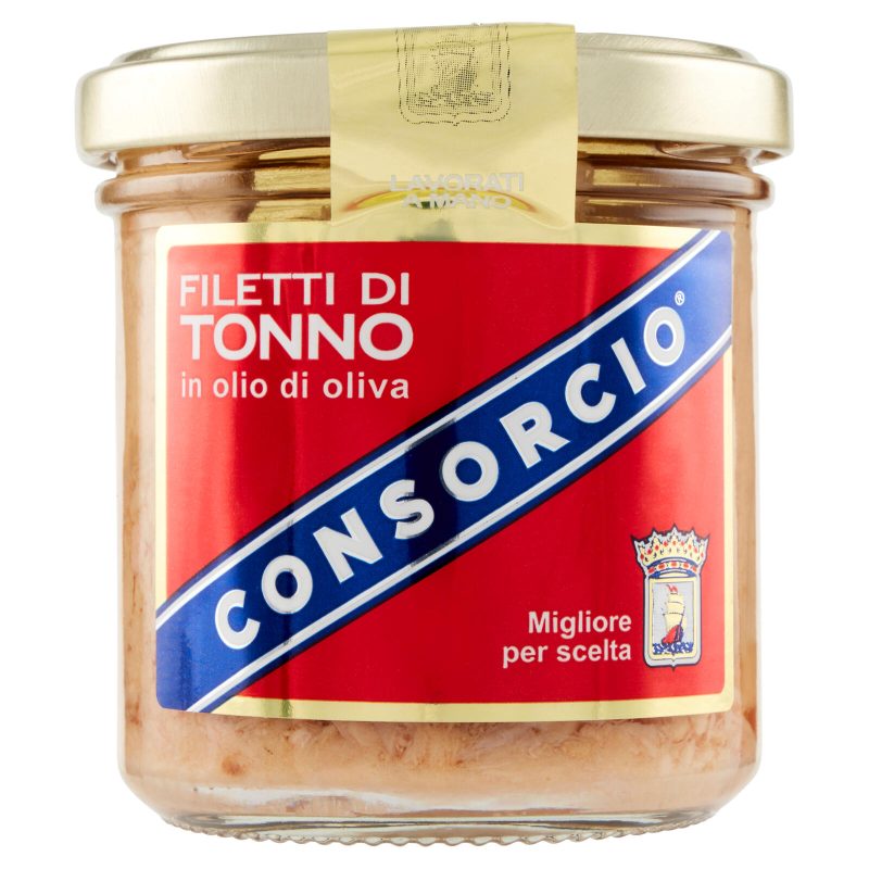 Consorcio Filetti di Tonno in olio di oliva 150 g