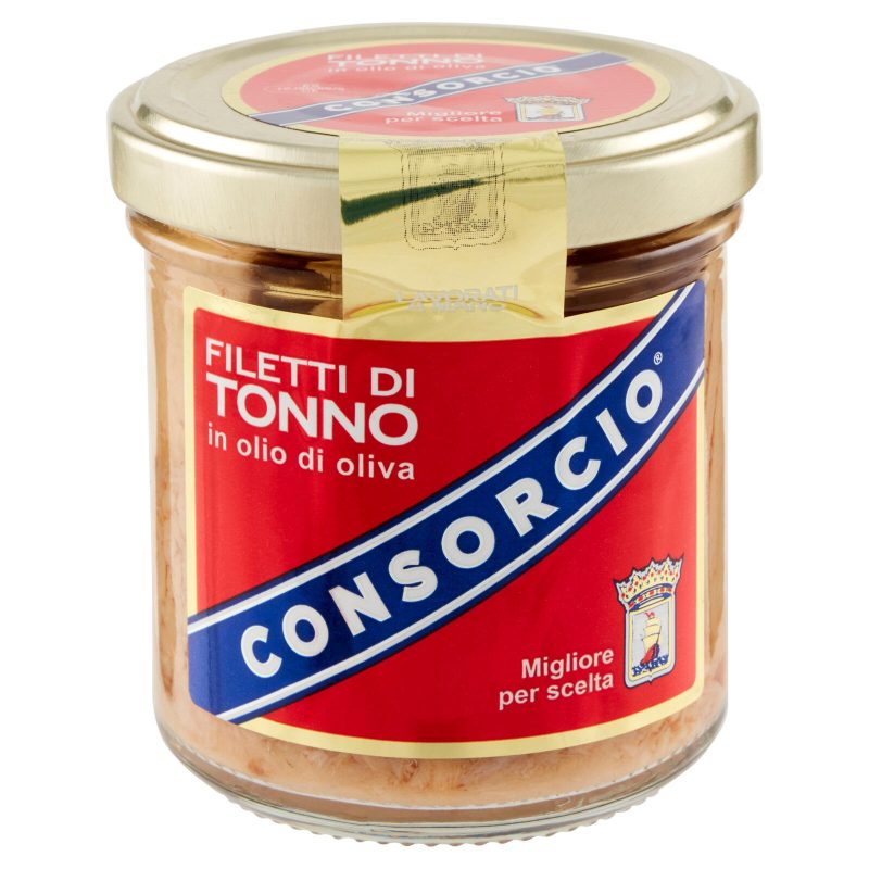 Consorcio Filetti di Tonno in olio di oliva 150 g