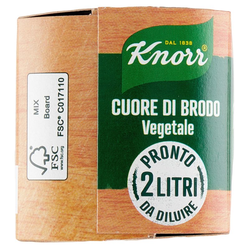 Knorr Cuore di Brodo Vegetale 4x28 g