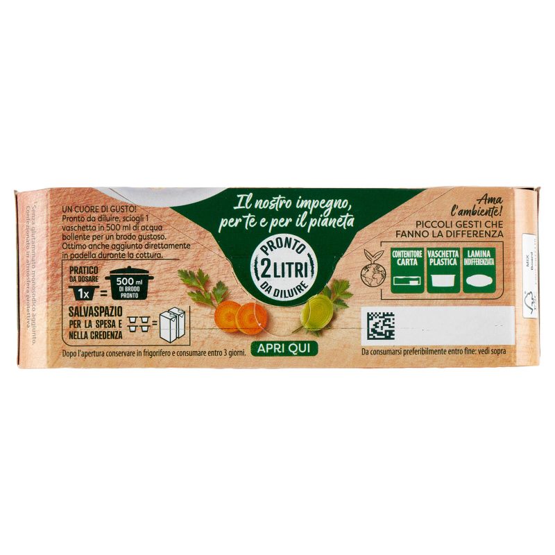 Knorr Cuore di Brodo Vegetale 4x28 g