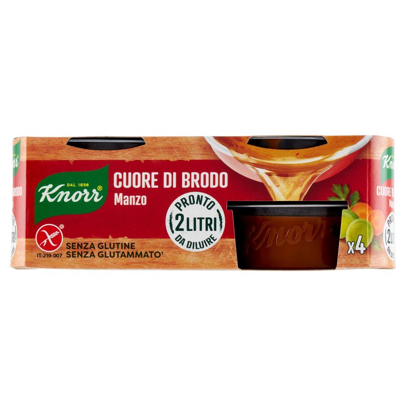 Knorr Cuore di Brodo Manzo 4x28 g