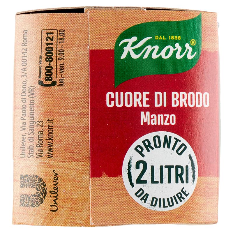 Knorr Cuore di Brodo Manzo 4x28 g