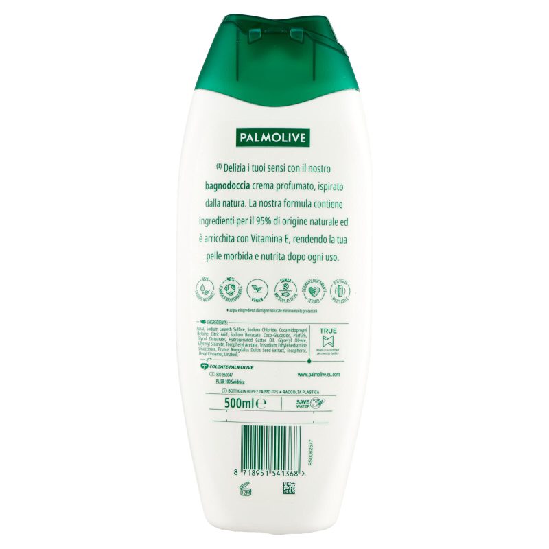 Palmolive bagnoschiuma Naturals Fiori di Mandorlo con idratante 500 ml