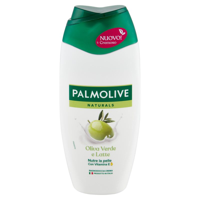 Palmolive bagnoschiuma Naturals Oliva Verde e Latte Idratante 220 ml