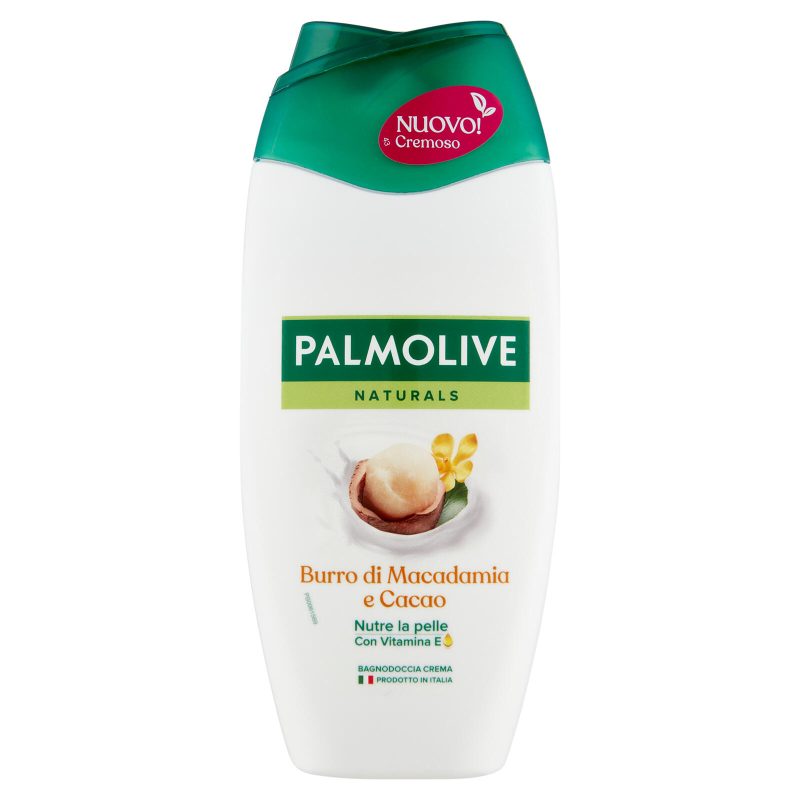 Palmolive bagnoschiuma Naturals Macadamia e Cacao idratante 220 ml