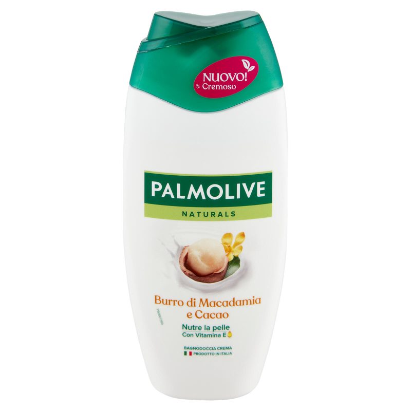 Palmolive bagnoschiuma Naturals Macadamia e Cacao idratante 220 ml