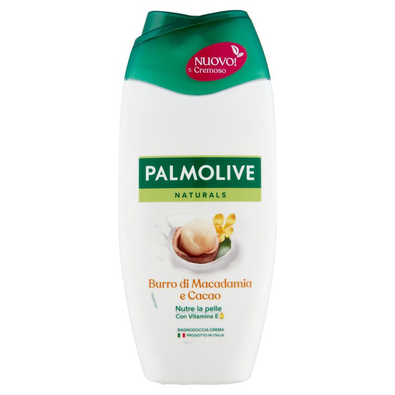 Palmolive bagnoschiuma Naturals Macadamia e Cacao idratante 220 ml