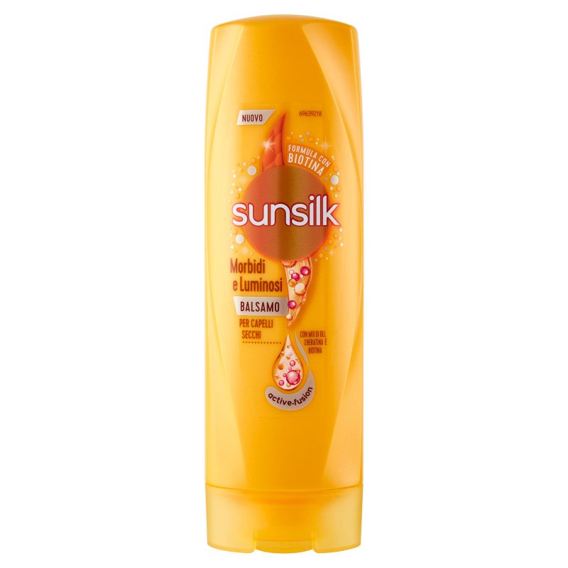 sunsilk Morbidi e Luminosi Balsamo per Capelli Secchi 200 ml