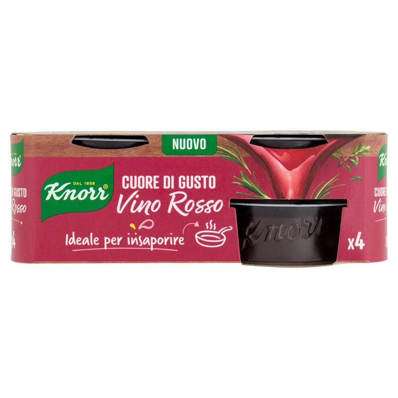 Knorr Cuore di Gusto Vino Rosso 4x26 g