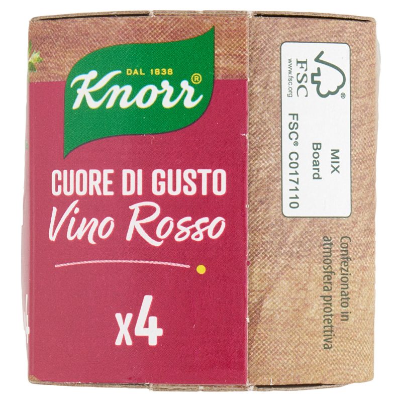 Knorr Cuore di Gusto Vino Rosso 4x26 g