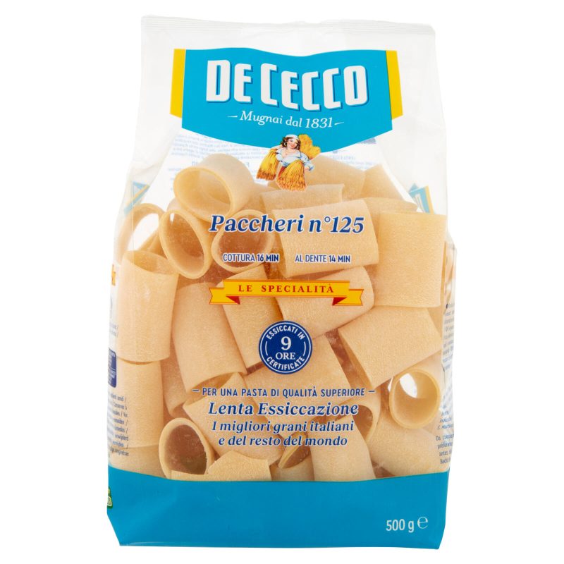 De Cecco Le Specialità Paccheri n°125 500 g