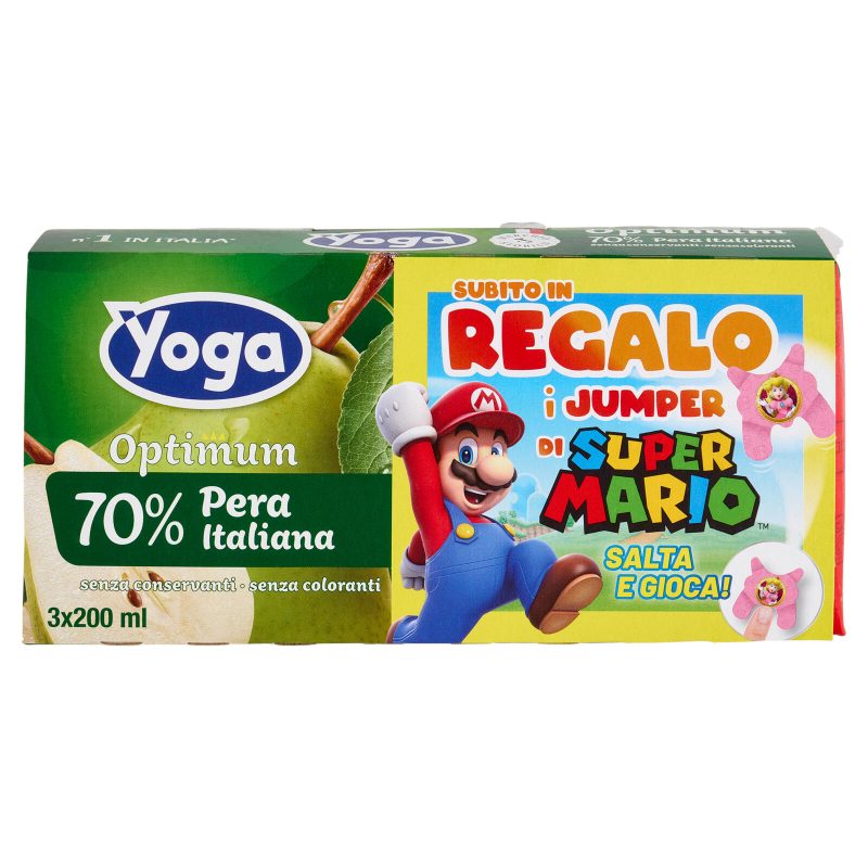 Yoga Optimum 70% Pera Italiana 3 x 200 ml