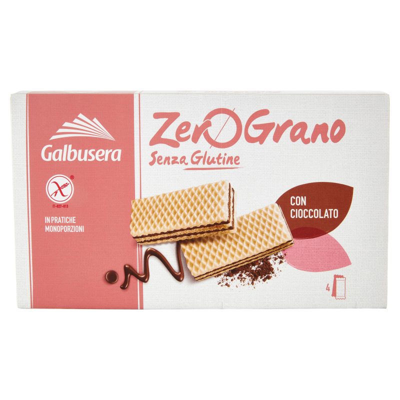 Galbusera ZeroGrano con Cioccolato 4 x 45 g