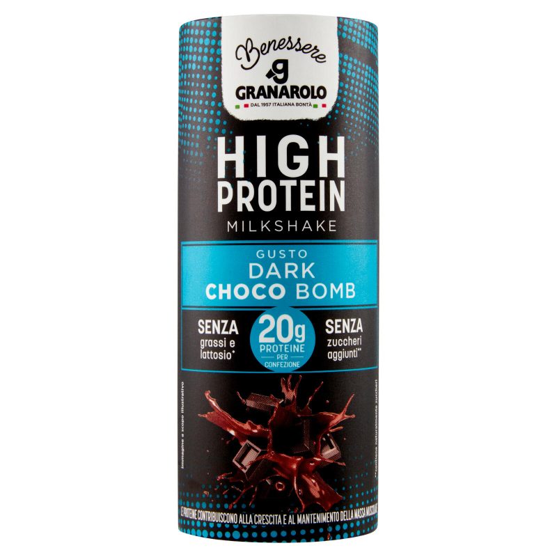 Granarolo Benessere High Protein Milkshake Gusto Dark Choco Bomb 235 ml