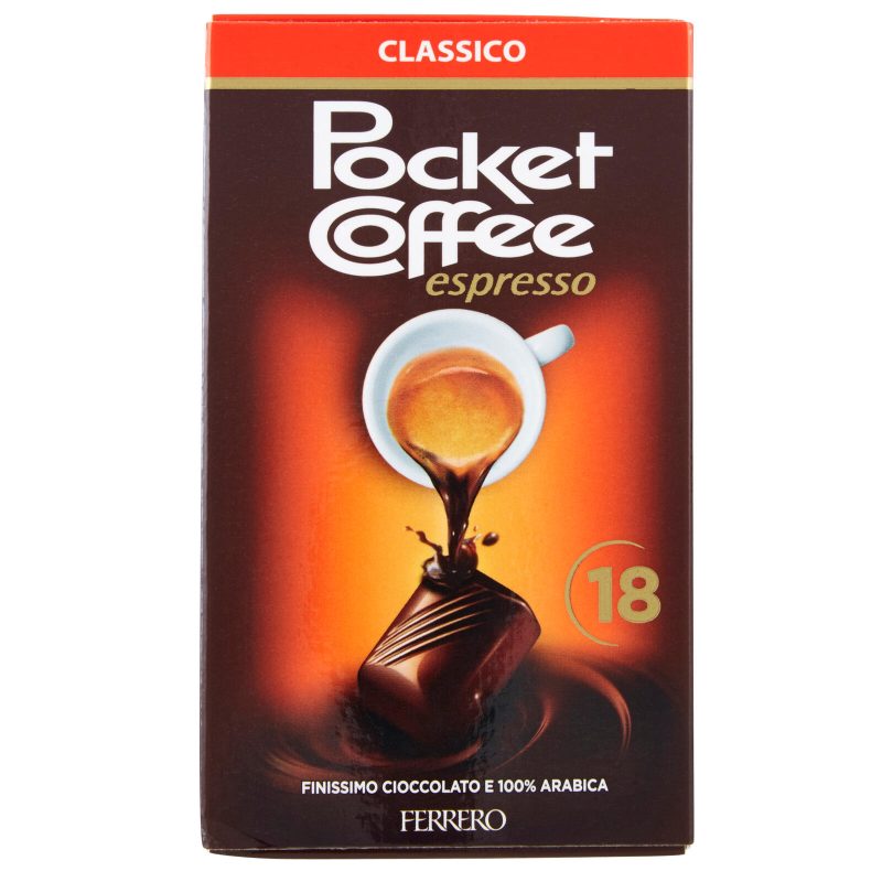 Pocket Coffee espresso Classico 18 Pezzi 225 g