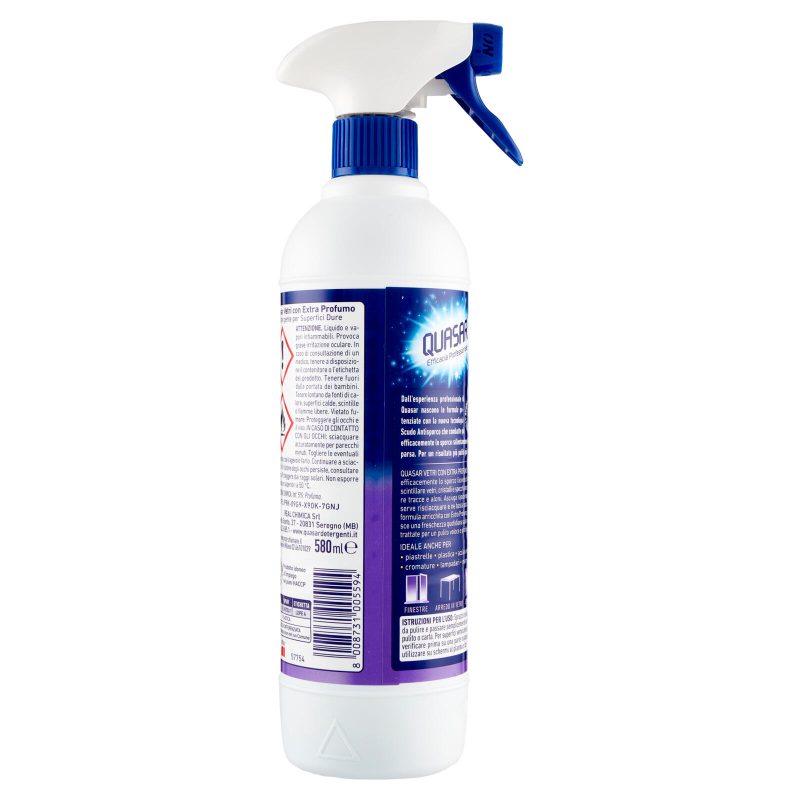 Quasar Vetri con Extra Profumo 580 ml