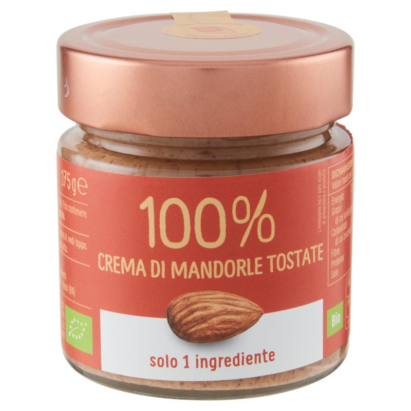 Euro Company 100% Crema di Mandorle Tostate Bio 175 g