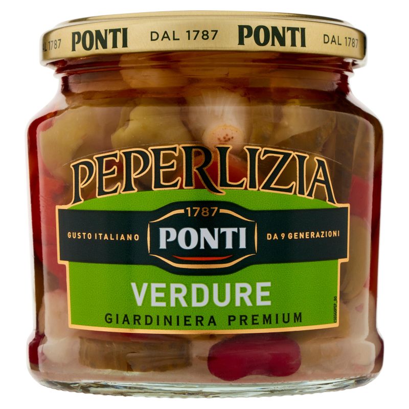 Ponti Peperlizia Verdure Giardiniera Premium 350 g