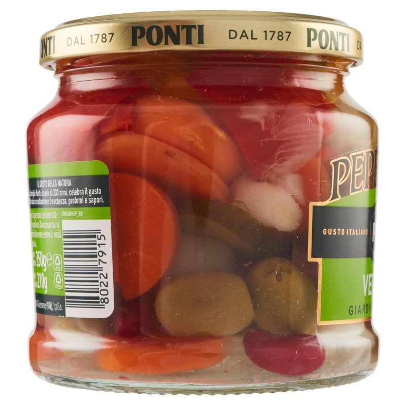 Ponti Peperlizia Verdure Giardiniera Premium 350 g