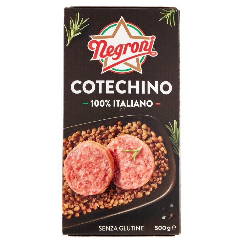 Negroni Cotechino 100% Italiano 500 g