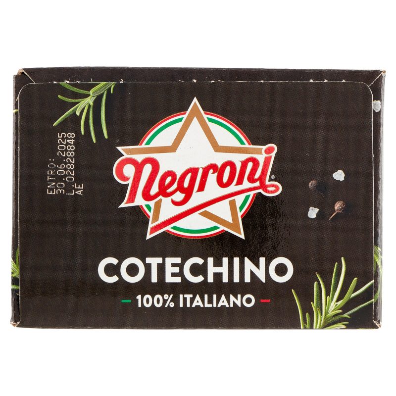 Negroni Cotechino 100% Italiano 500 g