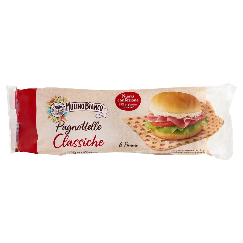 Mulino Bianco Pagnottelle Classiche 6 pezzi 360 g