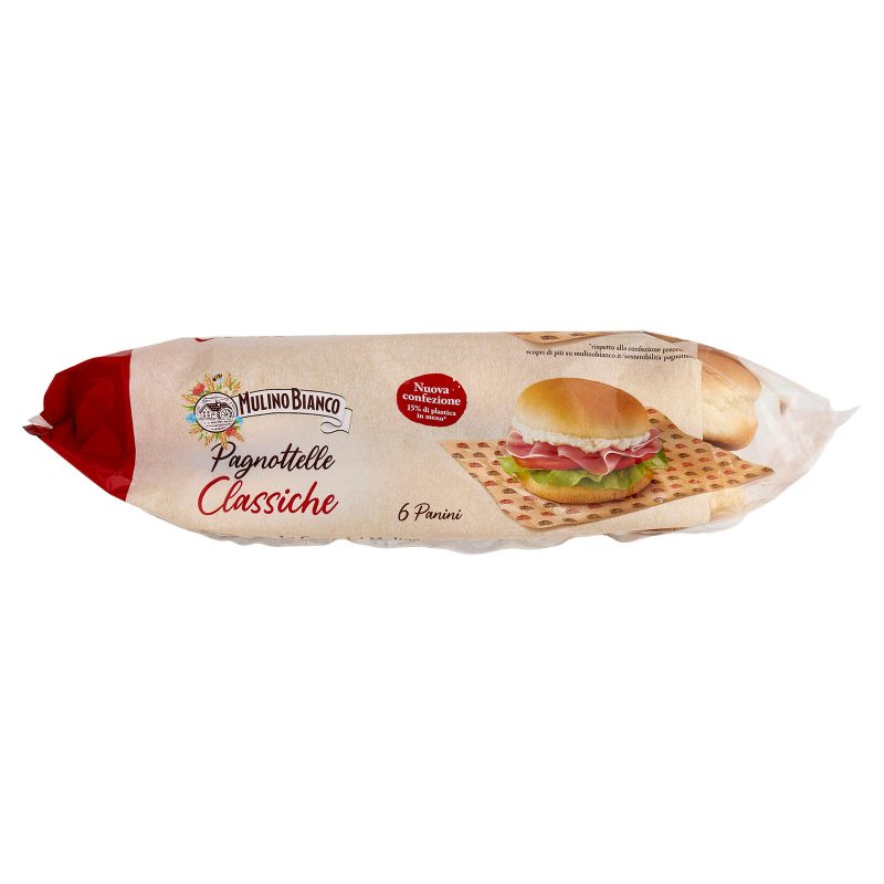 Mulino Bianco Pagnottelle Classiche 6 pezzi 360 g