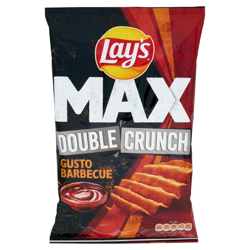 Lay's Max Double Crunch Gusto Barbecue 110 g