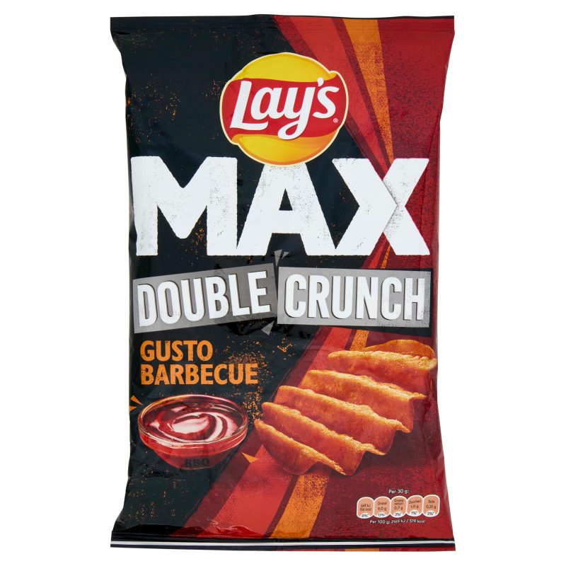 Lay's Max Double Crunch Gusto Barbecue 110 g