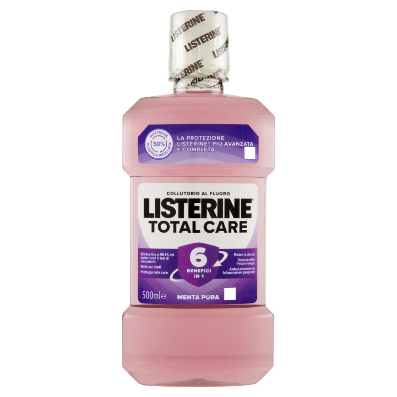 Listerine Total Care Menta Pura 500 ml