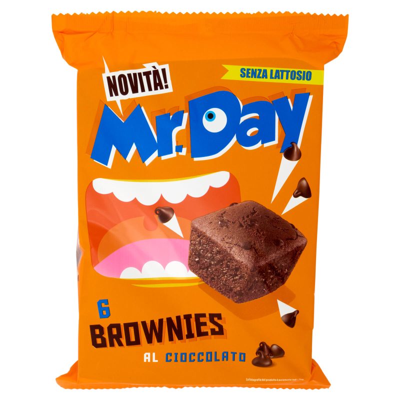 Mr.Day 6 Brownies al Cioccolato 6 x 35 g