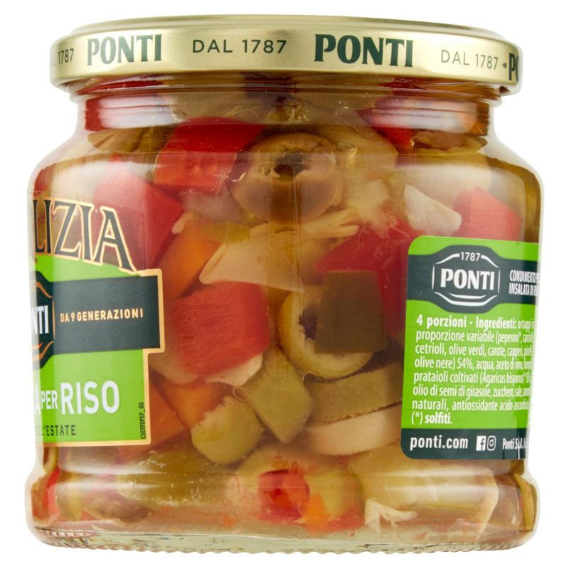 Ponti Peperlizia Insalata per Riso il Gusto dell'Estate 350 g