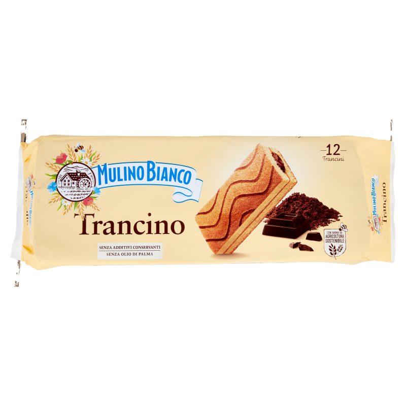 Mulino Bianco Trancino Merenda Senza Additivi Conservanti 12 pezzi 396g