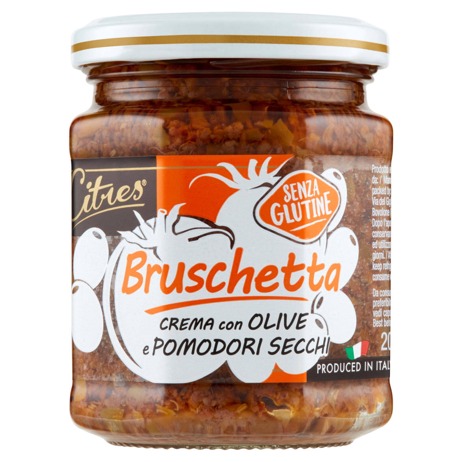 Citres Bruschetta Olive&Pomodori Secchi 200 g