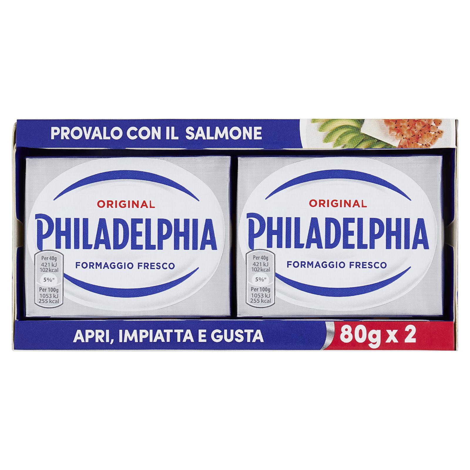 Philadelphia Original formaggio fresco spalmabile - 2x80g