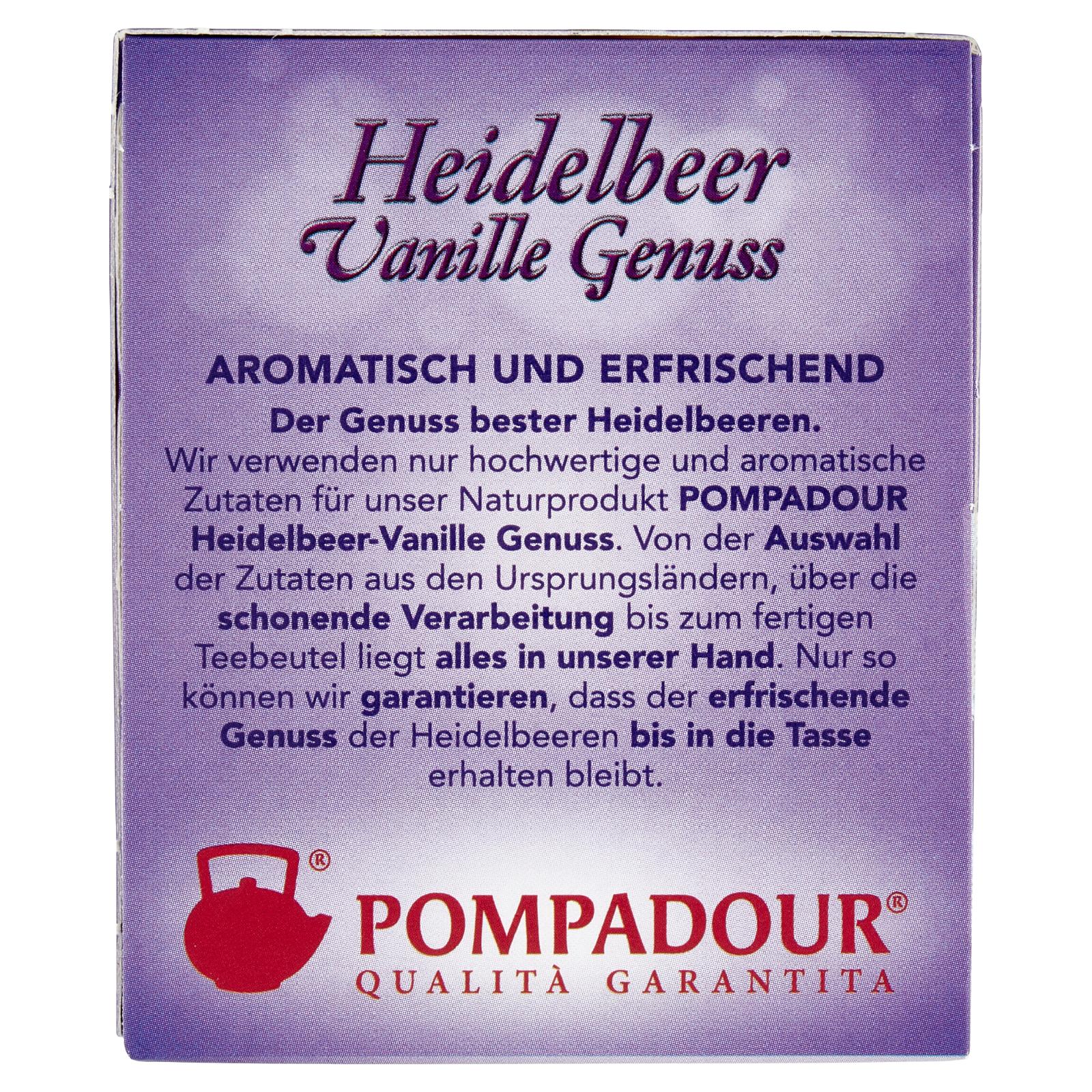 Pompadour Infuso Tentazioni al Mirtillo bustine 20x3 g