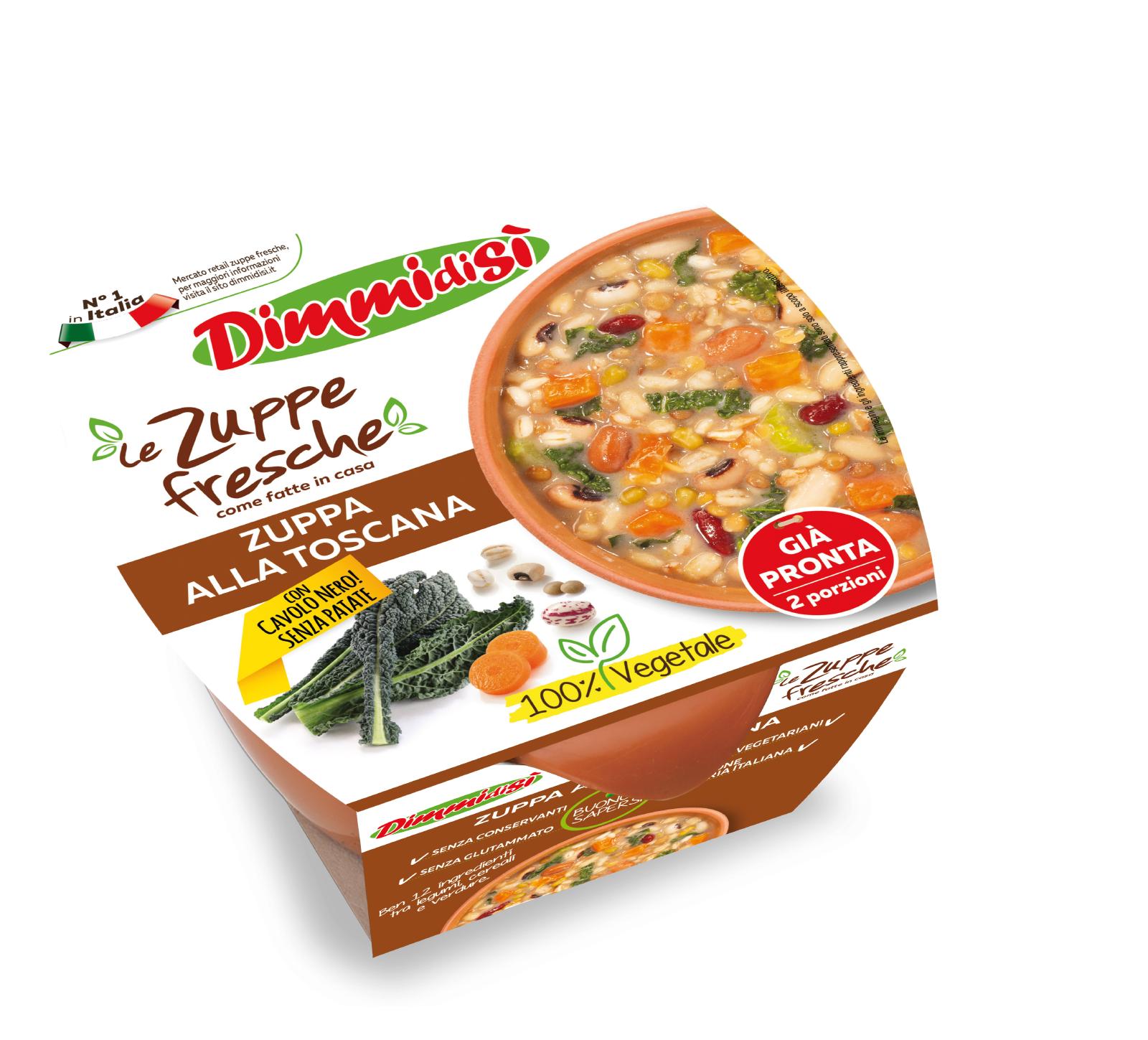 DimmidiSì Zuppa alla Toscana con Cavolo Nero 620 g