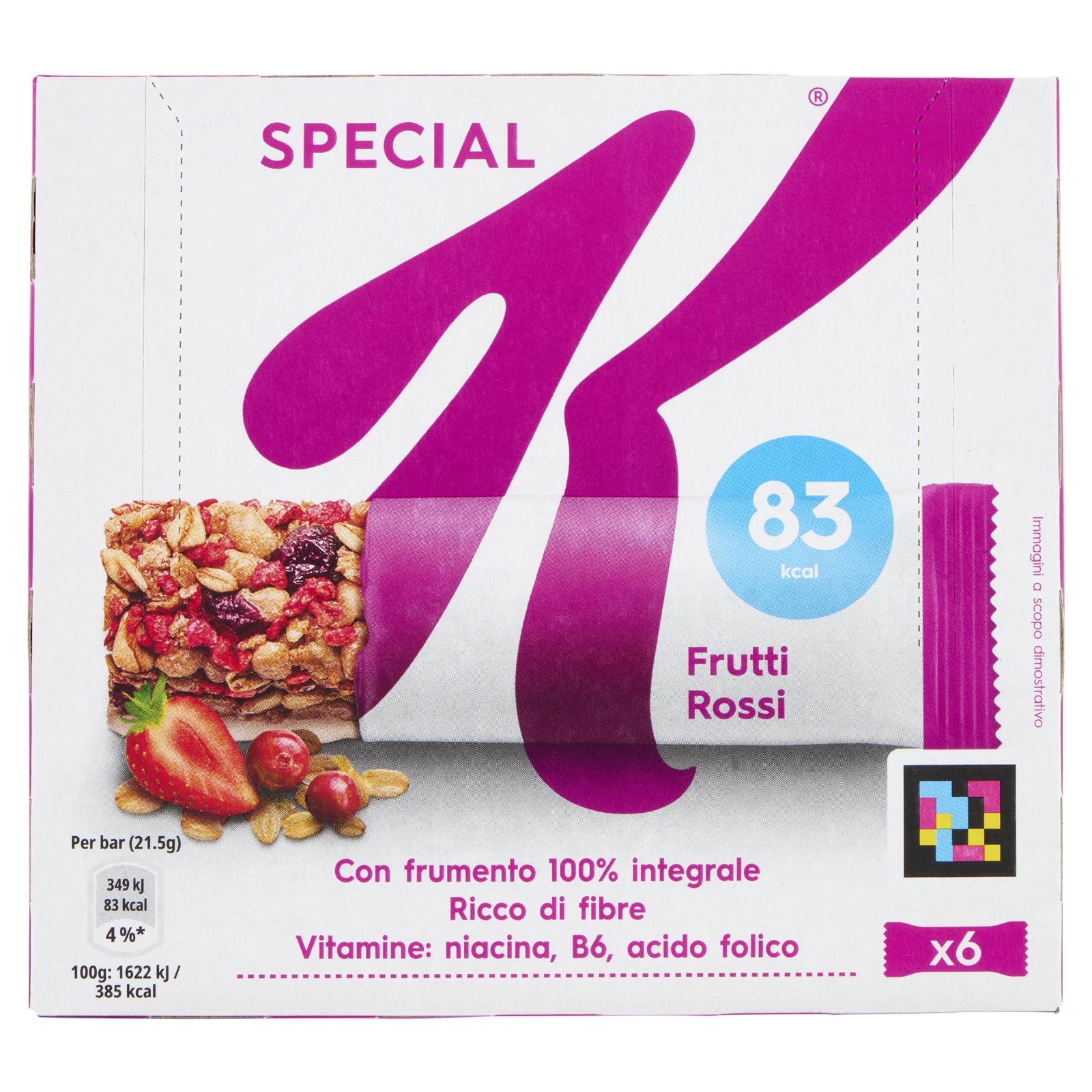 Kellogg's Special K Frutti Rossi 6 x 21,5 g