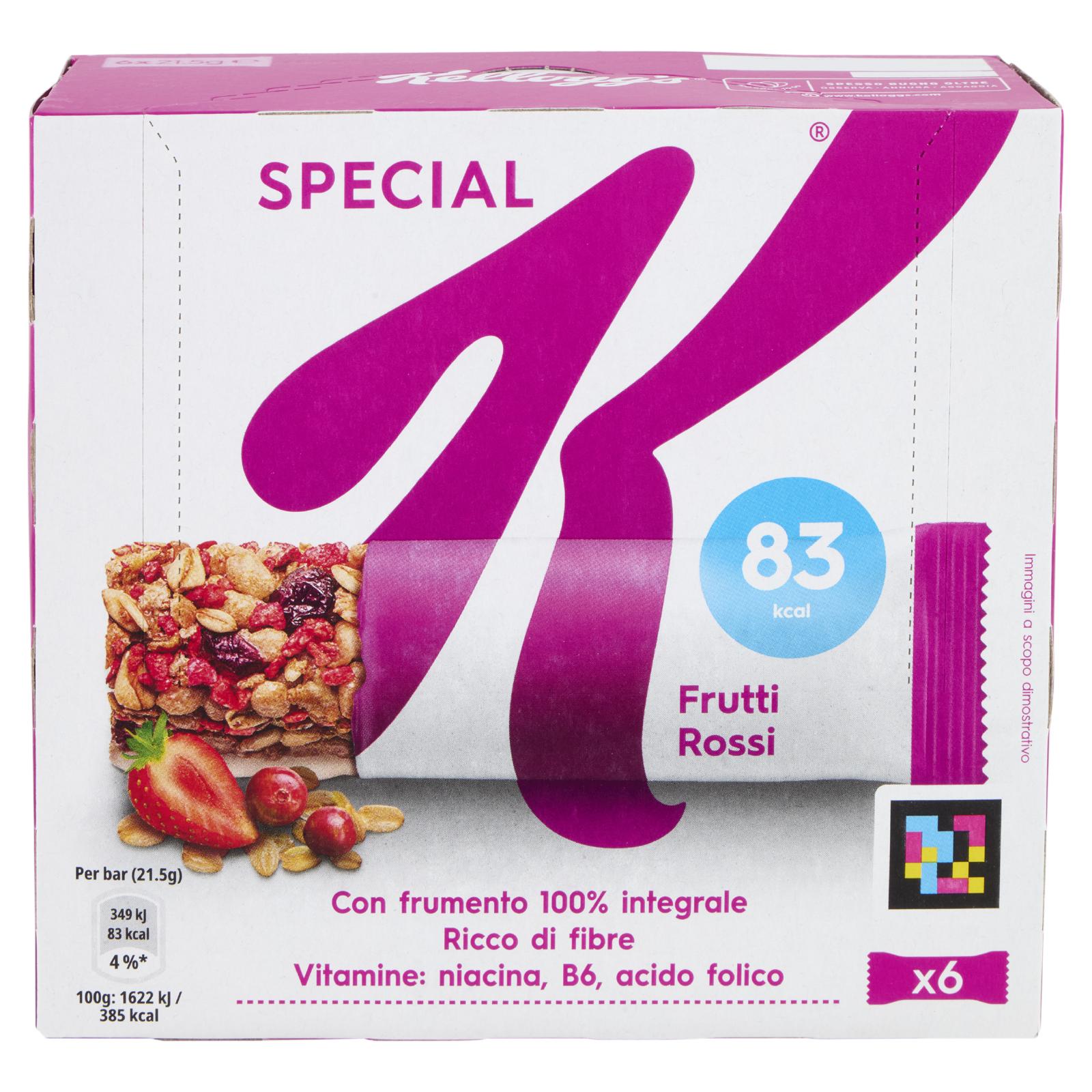 Kellogg's Special K Frutti Rossi 6 x 21,5 g